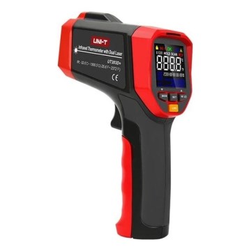 Uni-T UT303D+ - Infravörös érintés nélküli hőmérő 1x9V 6LR61 1300°C