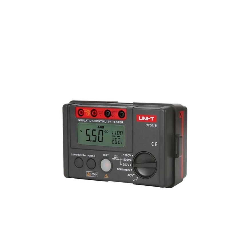 Uni-T UT501B - Szigetelési ellenállásmérő 6xAA