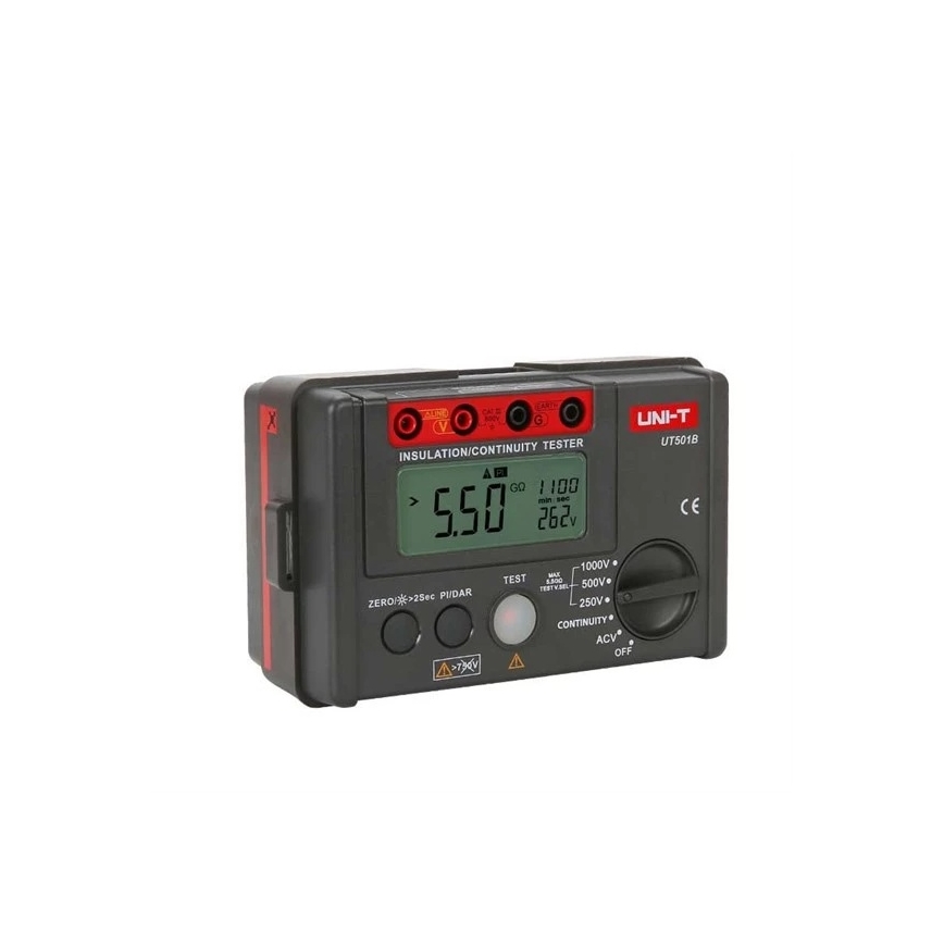 Uni-T UT501B - Szigetelési ellenállásmérő 6xAA