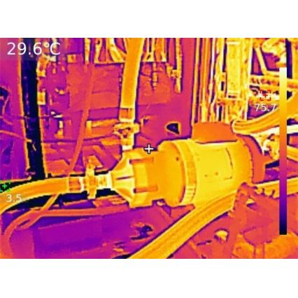 Uni-T UTi720V - Hőkamera 5200 mAh 640x480 px 3,7V IP54