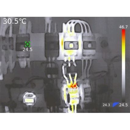 Uni-T UTi730V - Termovíziós kamera 5200 mAh 640x480px IP54