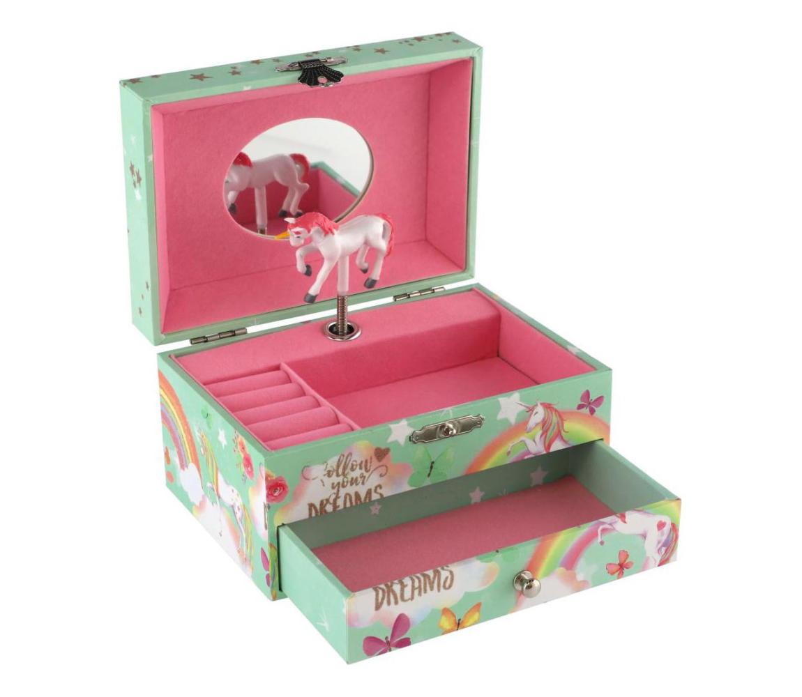 Teddies Unikornisos zenélő ékszerdoboz 00861299