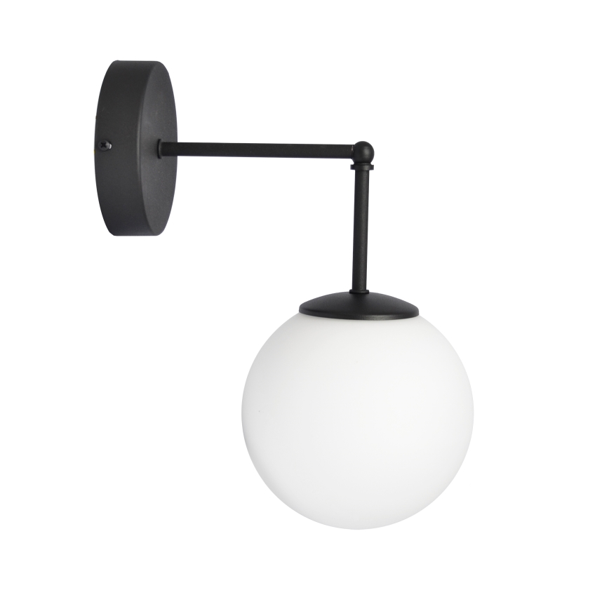 Univerzális csereüveg MOON E27 átm. 16 cm fehér