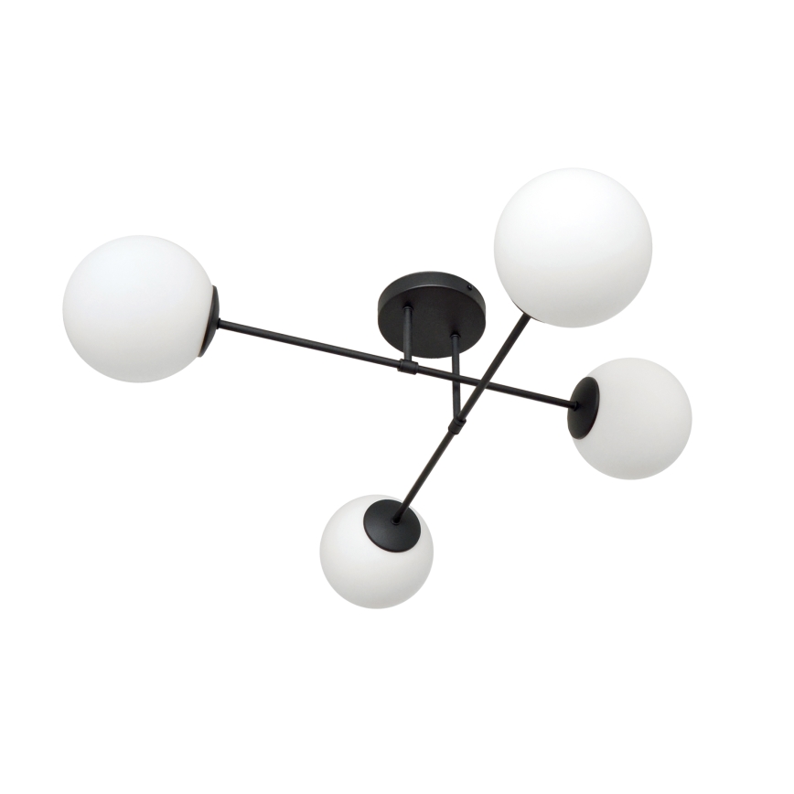 Univerzális csereüveg MOON E27 átm. 16 cm fehér