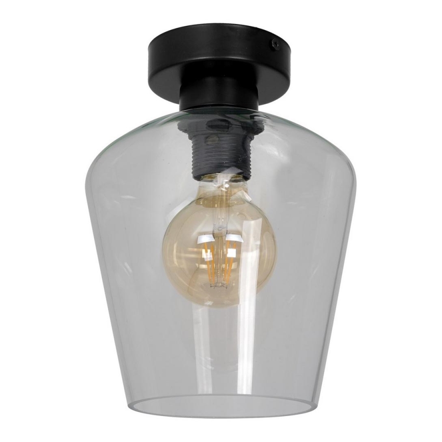 Univerzális csereüveg SANTIAGO E27 átm. 18 cm átlátszó