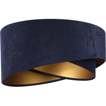 Univerzális GALAXY E27 lámpabúra, 45 cm átmérő, kék/arany