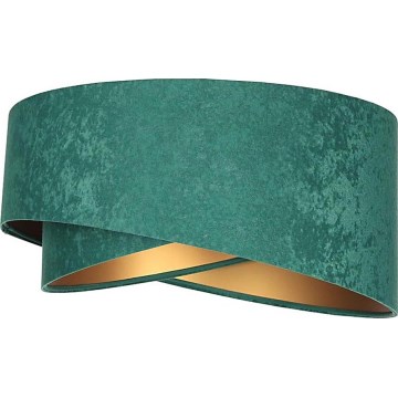 Univerzális GALAXY E27 lámpabúra, 45 cm átmérő, zöld/arany