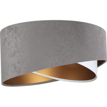 Univerzális GALAXY E27 lámpabúra, átmérő 45 cm, szürke/fehér/arany