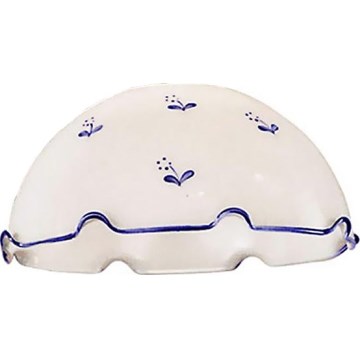 Univerzális pótüveg NONNA E27 átmérő 20 cm fehér/kék