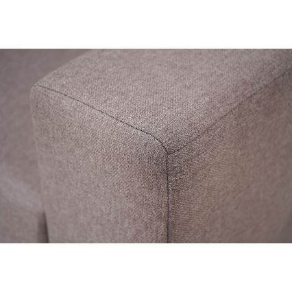 Univerzális sarok ülőgarnitúra fekvőfunkcióval és tárolóhellyel SEVILLA szürke