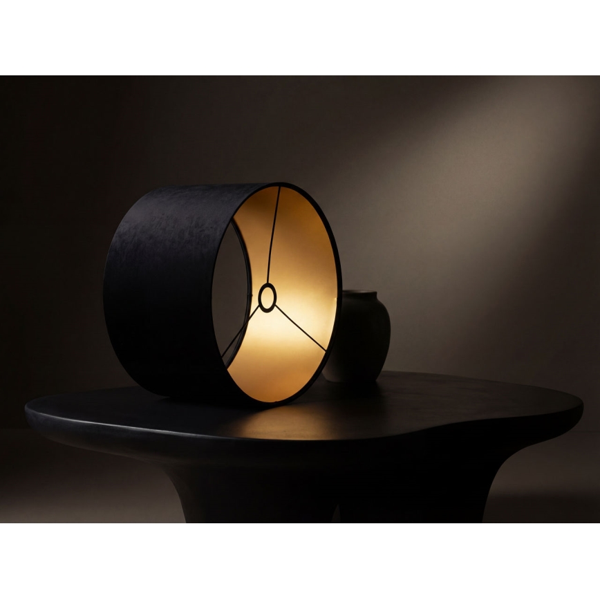 Univerzális lámpabúra STANDART E27 átmérő 45 cm fekete/arany