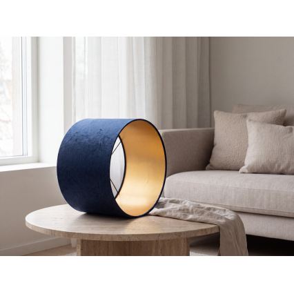 Univerzális STANDART E27 lámpabúra, 45 cm átmérő, kék/arany