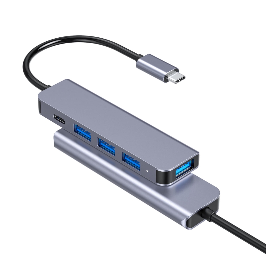 USB-C hub, 5 az 1-ben, 100W Power Delivery