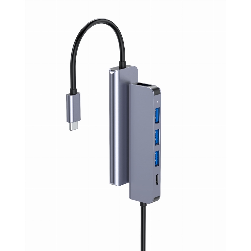 USB-C hub, 5 az 1-ben, 100W Power Delivery
