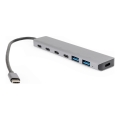 USB-C hub 7 az 1-ben Power Delivery 100W
