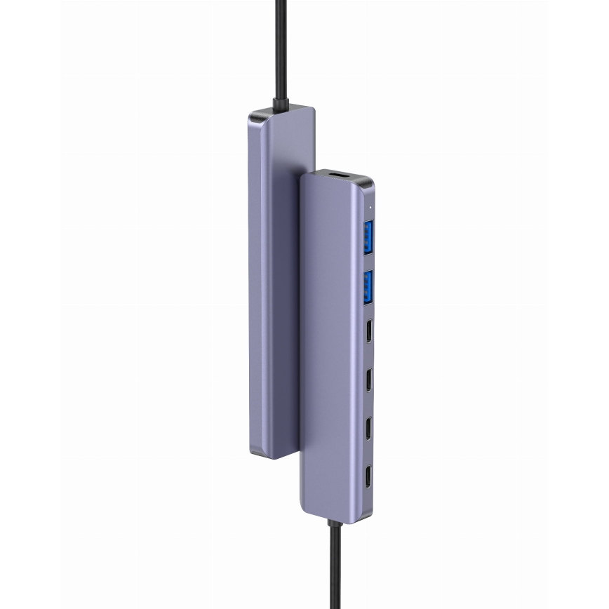 USB-C hub 7 az 1-ben Power Delivery 100W