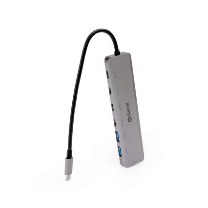USB-C hub 7 az 1-ben Power Delivery 100W