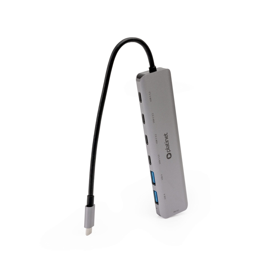 USB-C hub 7 az 1-ben Power Delivery 100W