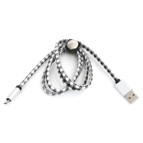 USB kábel USB A / Micro USB csatlakozó 1m fehér