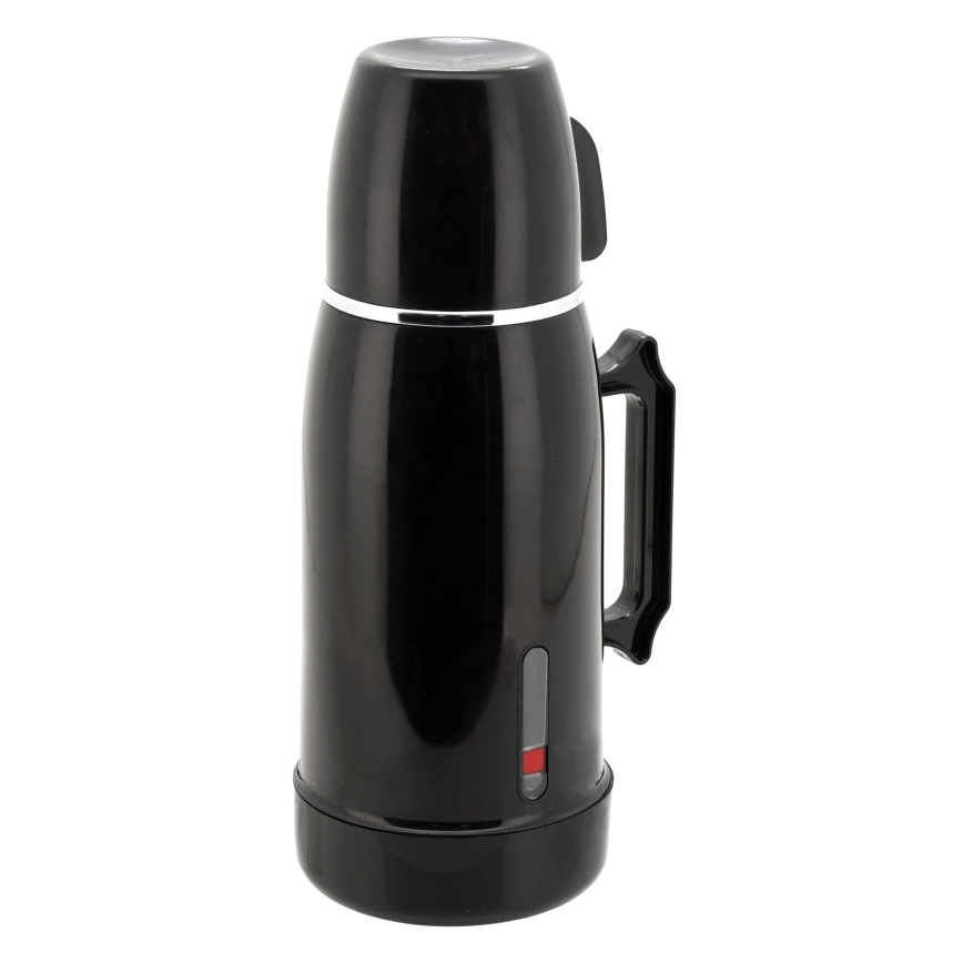 Utazó vízforraló/termosz 1 l 150W/12V fekete