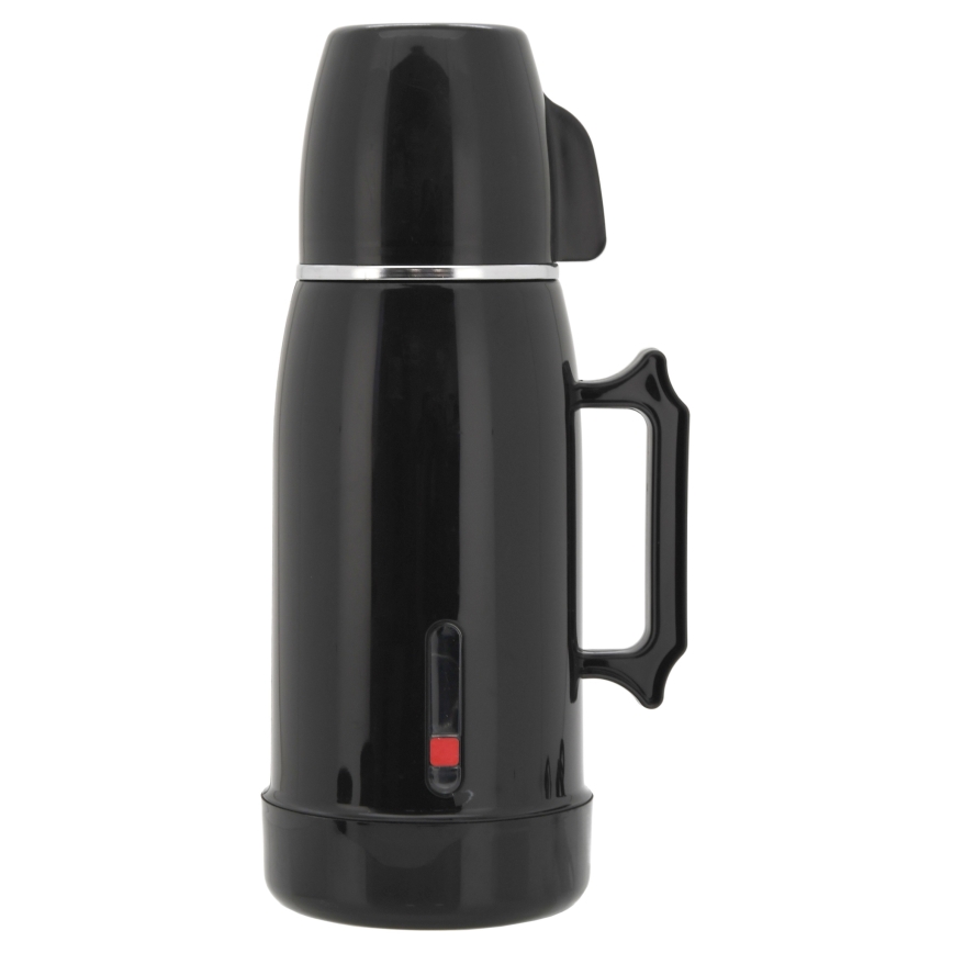 Utazó vízforraló/termosz 1 l 150W/12V fekete