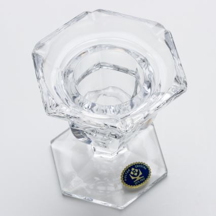 Üveg Gyertyatartó 12,5 cm