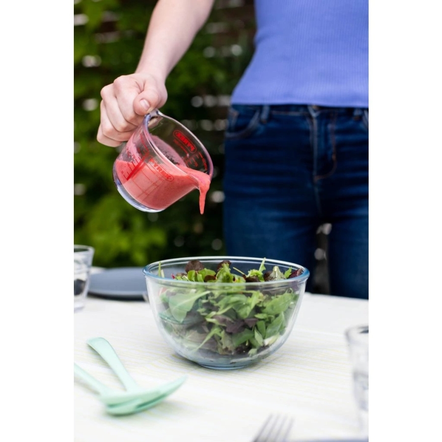 Üveg mérőpohár PYREX 0,25 l