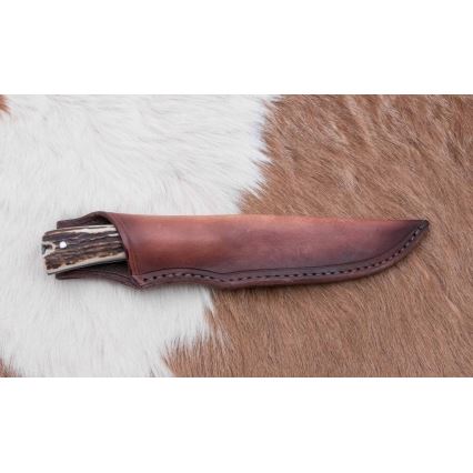 Vadász dispatch kés 12 cm szarvas agancs