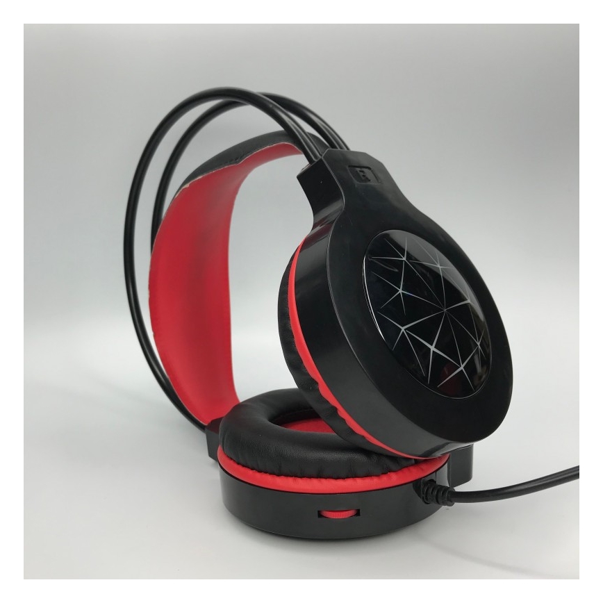 VARR Gaming LED fejhallgató mikrofonnal 3,5mm