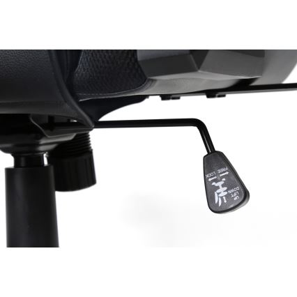 VARR Lux gamer szék LED RGB háttérvilágítással + távirányító fekete