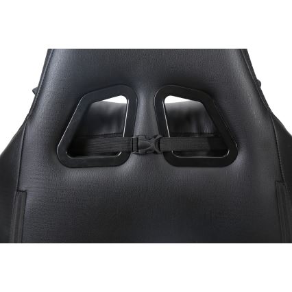 VARR Lux gamer szék LED RGB háttérvilágítással + távirányító fekete