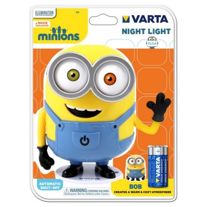 Varta 15615 - LED Gyerek éjjeli lámpa MINIONS LED/3xAA