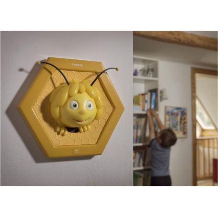 Varta 1563 - LED Gyerek fali lámpa MAYA THE BEE LED/3xAA