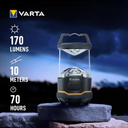 Varta 16550101111 - LED kempinglámpa L10 LED/4xAA IP54