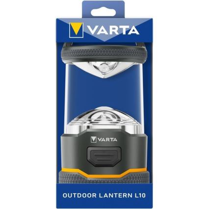 Varta 16550101111 - LED kempinglámpa L10 LED/4xAA IP54