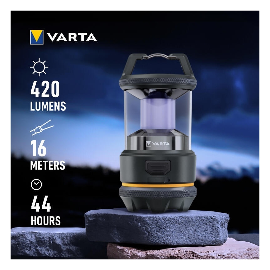 Varta 17550101111 - LED kempinglámpa L20 LED/3,6V 2600 mAh IP54