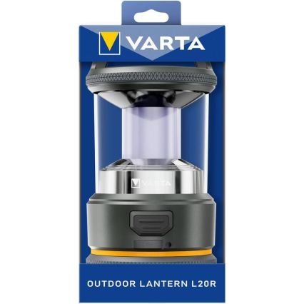 Varta 17550101111 - LED kempinglámpa L20 LED/3,6V 2600 mAh IP54