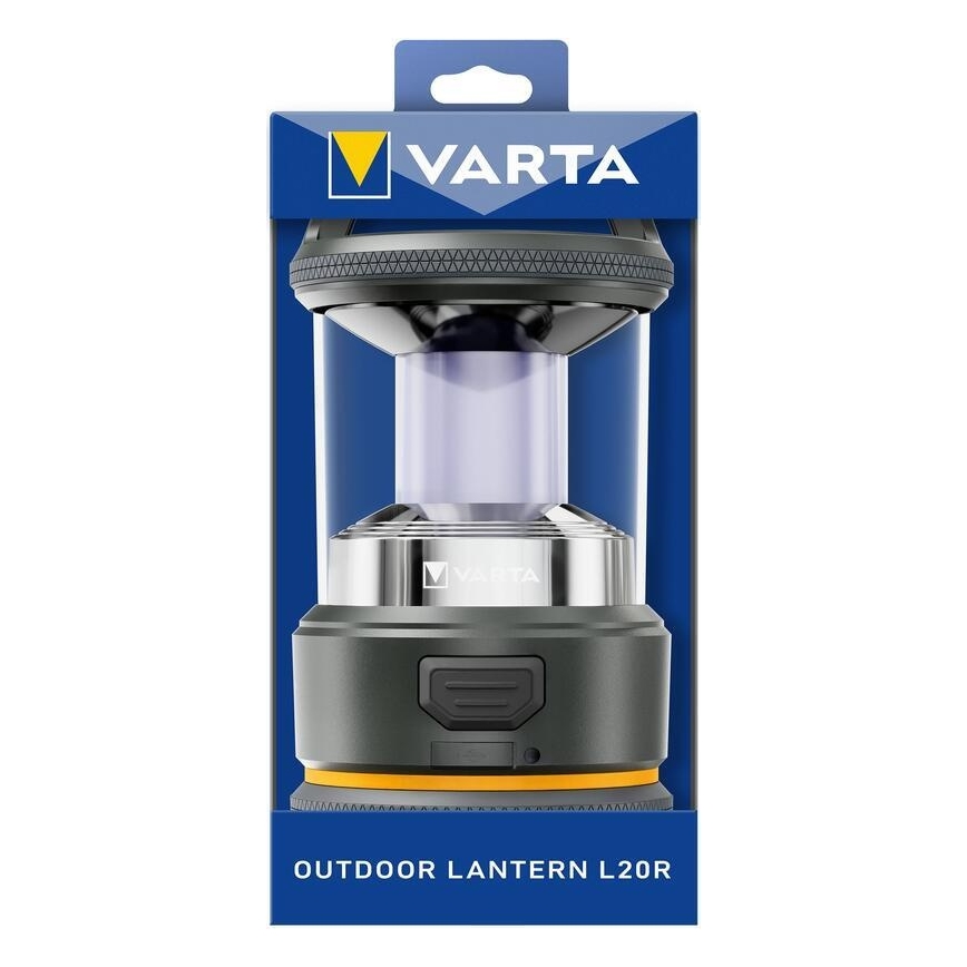 Varta 17550101111 - LED kempinglámpa L20 LED/3,6V 2600 mAh IP54