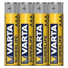 Varta 2003101304 - 4 db Cink-klorid elem SUPERLIFE AAA 1,5V