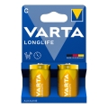Varta 4114101422 - 2 db LONGLIFE LR14/C alkáli elemek 1,5V