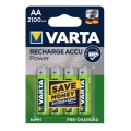 Varta 56706 - 4 db Újratölthető  elem  ACCU AA NiMH/2100mAh/1,2V