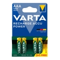 Varta 5703301494 - 3+1 db Újratölthető elem ACCU AAA Ni-MH/1000mAh/1,2V