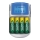 Varta 57070201451 - LCD akkumulátortöltő 4xAA/AAA 2600mAh 5V