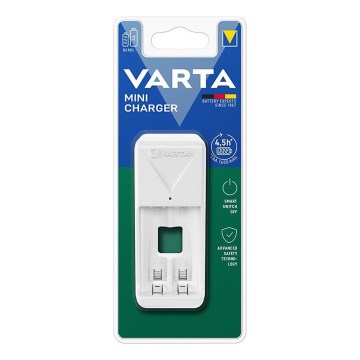 Varta 57656101401 - 2x AA/AAA akkumulátortöltő, 230 V