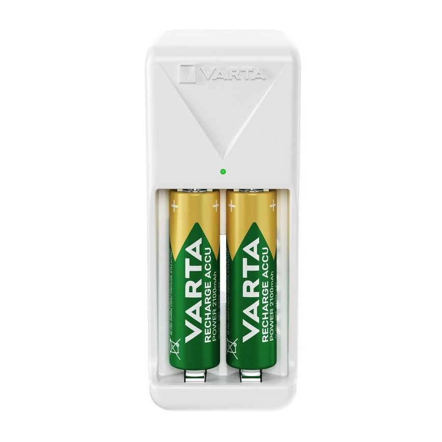 Varta 57656101401 - 2x AA/AAA akkumulátortöltő, 230 V