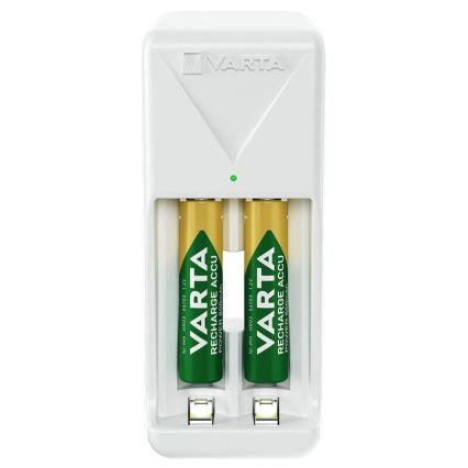 Varta 57656201421 - Akkumulátortöltő 2xAA/AAA 800 mAh 230V
