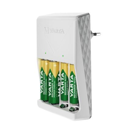 Varta 57657101451 - Akkumulátortöltő 4xAA/AAA 2100mAh 230V