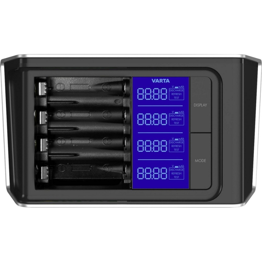 VARTA 57675 - LCD Ultra gyors töltő 4xAA/AAA töltés 15 perc