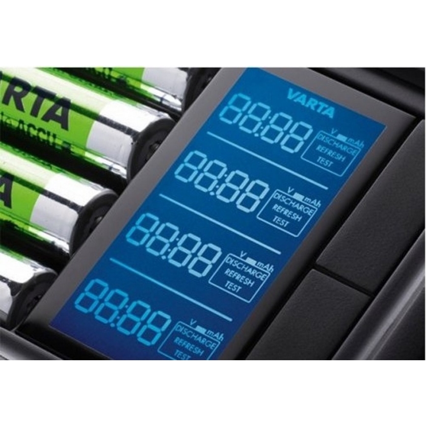 VARTA 57675 - LCD Ultra gyors töltő 4xAA/AAA töltés 15 perc