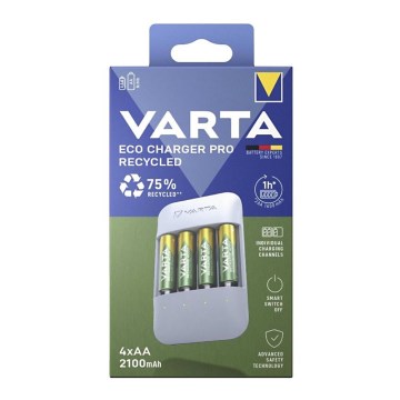 Varta 57683101121 - Akkumulátortöltő 4xAA/AAA 2100mAh 5V